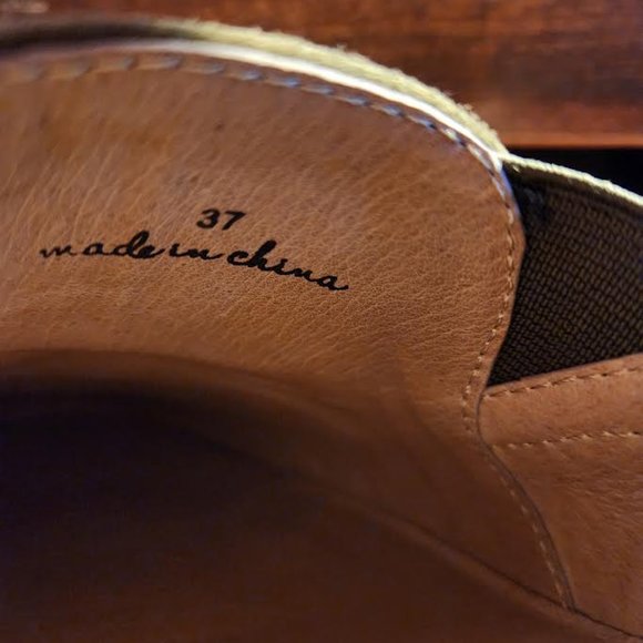 Joie Huxley camouflage slip on sneakers nubuck leather flat shoes 37 EU / 7 US - Picture 8 of 10